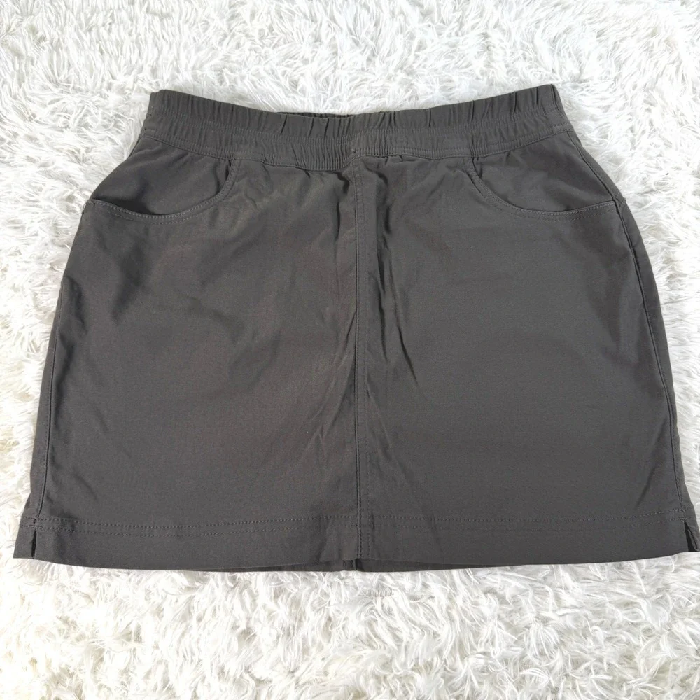 prAna Women's Size 10 Skort Elastic Waist Hiking Outdoors Gorpcore Casual Active